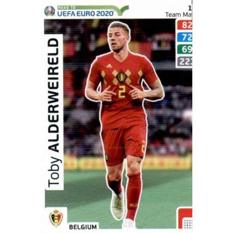 Toby Alderweireld Belgium 11 Adrenalyn XL Road To Uefa Euro 2020
