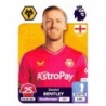 Sticker of Daniel Bentley Wolverhampton Wanderers Álbum Premier League 2024