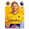 Sticker of Craig Dawson Wolverhampton Wanderers Álbum Premier League 2024