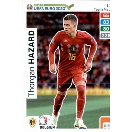 Thorgan Hazard Belgium 13 Adrenalyn XL Road To Uefa Euro 2020