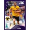 Sticker of Max Kilman Stat Star Wolverhampton Wanderers Álbum Premier League 2024