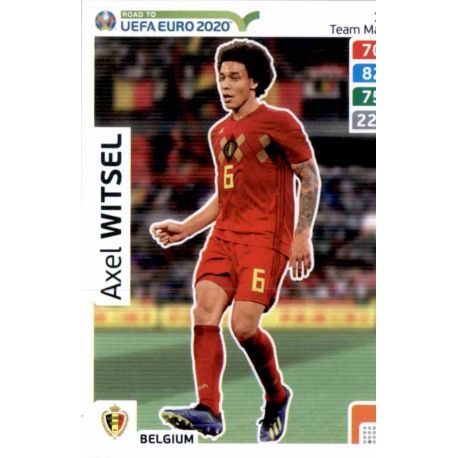 Axel Witsel Belgium 14 Adrenalyn XL Road To Uefa Euro 2020