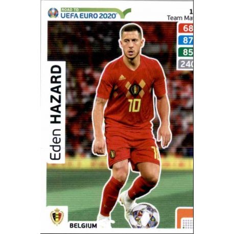 Eden Hazard Belgium 16 Adrenalyn XL Road To Uefa Euro 2020