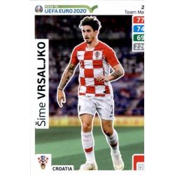 Šime Vrsaljko Croatia 22 Adrenalyn XL Road To Uefa Euro 2020