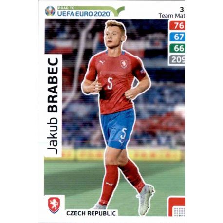 Jakub Brabec Czech Republic 32 Adrenalyn XL Road To Uefa Euro 2020