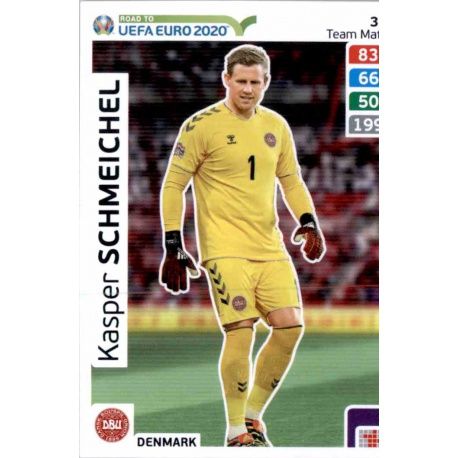 Kasper Schmeichel Denmark 37 Adrenalyn XL Road To Uefa Euro 2020