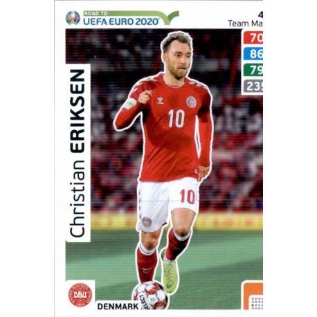 Christian Eriksen Denmark 40 Adrenalyn XL Road To Uefa Euro 2020