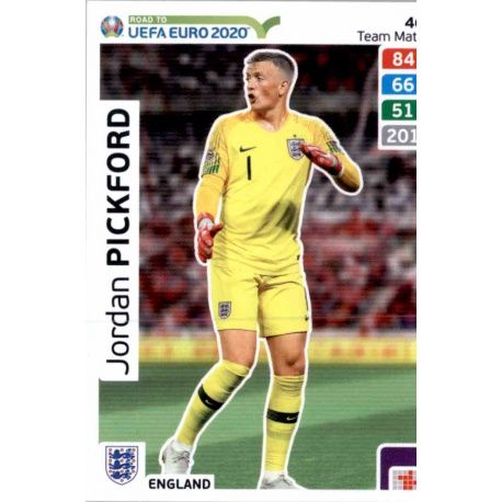 Jordan Pickford England 46 Adrenalyn XL Road To Uefa Euro 2020
