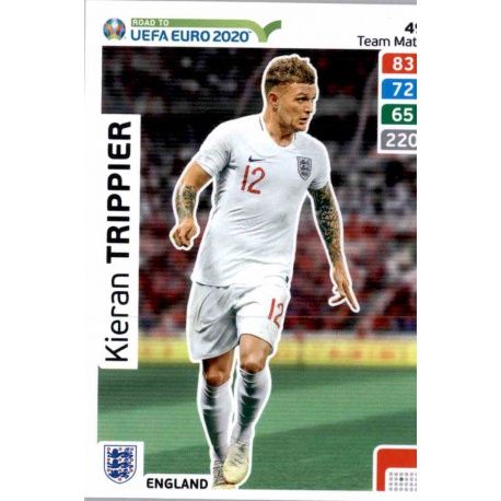 Kieran Trippier England 49 Adrenalyn XL Road To Uefa Euro 2020