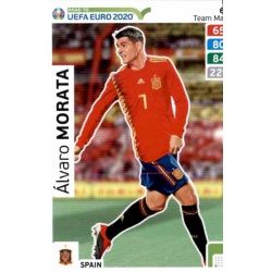 Alvaro Morata Spain 62 Adrenalyn XL Road To Uefa Euro 2020