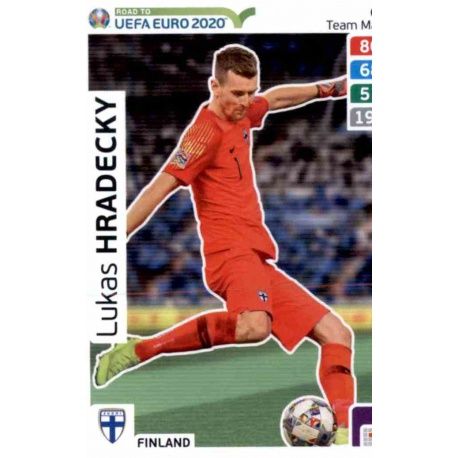 Lukas Hradecky Finland 64 Adrenalyn XL Road To Uefa Euro 2020