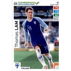 Thomas Lam Finland 69 Adrenalyn XL Road To Uefa Euro 2020