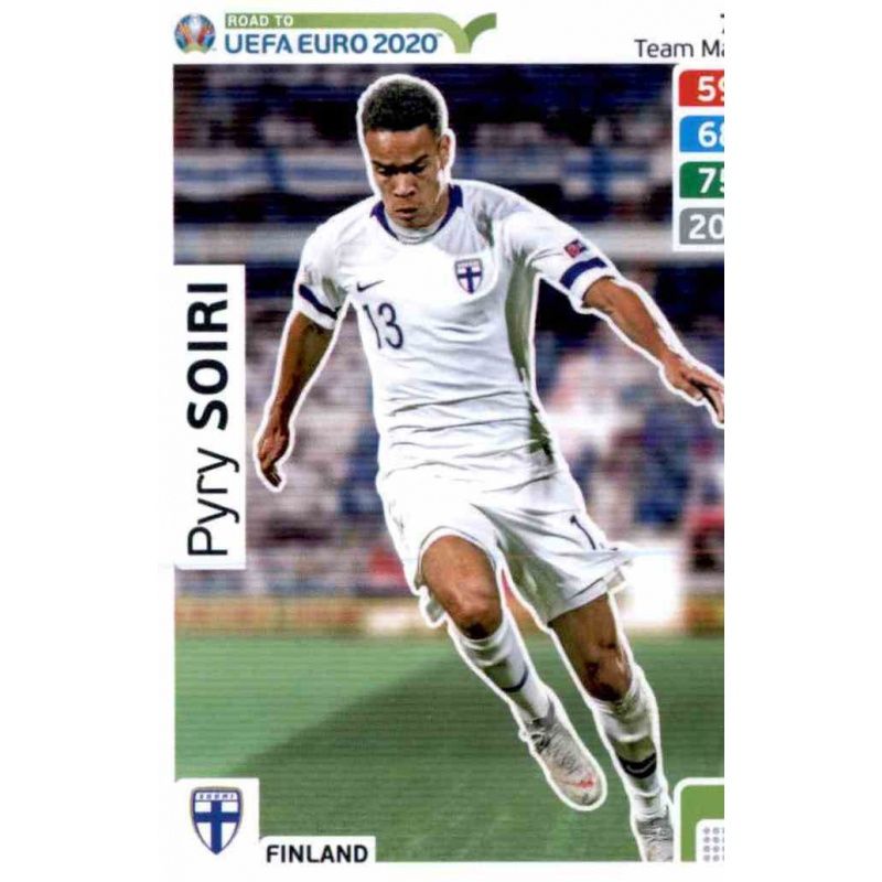 Panini Euro EM 2020-2021 Tournament Edition Sticker Nr 192 Pyry Soiri 
