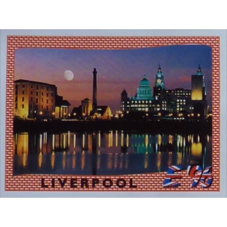 Cromos de Fútbol Liverpool Cities and Stadiums Álbum Euro 96 Panini