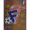 Sticker of Badge France Panini Euro 96