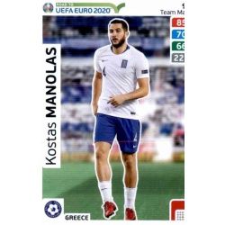 Kostas Manolas Greece 93 Adrenalyn XL Road To Uefa Euro 2020