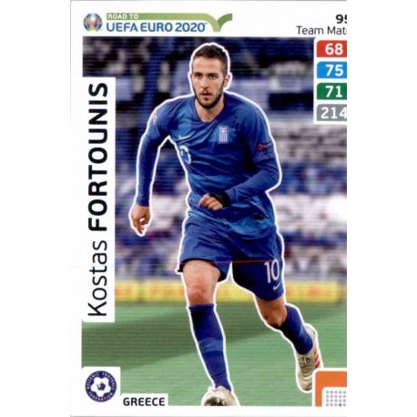 Kostas Fortounis Greece 95 Adrenalyn XL Road To Uefa Euro 2020
