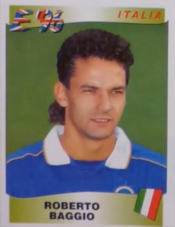 ROBERTO BAGGIO INTER Rare Sticker Merlin Calcio 99 #121 New EUR 4,99