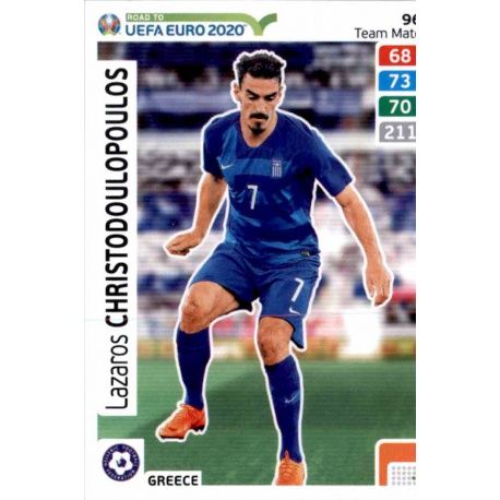 Lazaros Christodoulopoulos Greece 96 Adrenalyn XL Road To Uefa Euro 2020