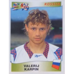 Cromos de Fútbol Valeri Karpin Rossija Europa 96 Panini