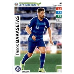 Tasos Bakasetas Greece 99 Adrenalyn XL Road To Uefa Euro 2020