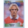 Sticker of Mikkel Beck Danmark Álbum Euro 96 Panini