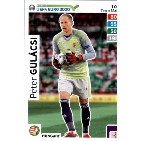 Péter Gulácsi Hungary 100 Adrenalyn XL Road To Uefa Euro 2020