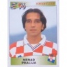 Sticker of Nenad Pralija Hrvatska Panini Europa Europe 96