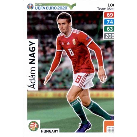 Ádám Nagy Hungary 106 Adrenalyn XL Road To Uefa Euro 2020