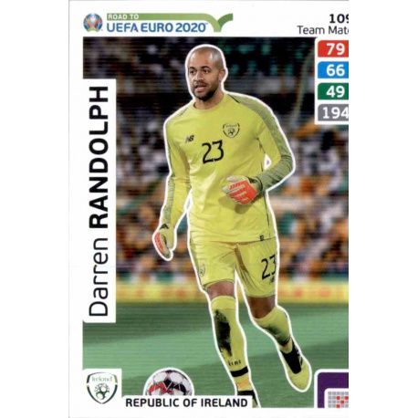 Darren Randolph Republic of Ireland 109 Adrenalyn XL Road To Uefa Euro 2020