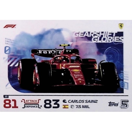Carlos Sainz F1 Team Ferrari 35