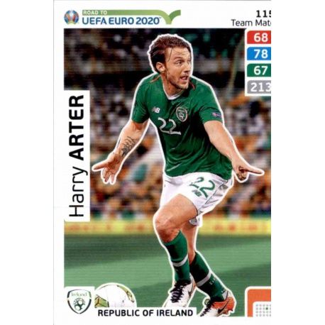 Harry Arter Republic of Ireland 115 Adrenalyn XL Road To Uefa Euro 2020