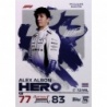 Oferta Trading Card Alex Albon Topps F1 Turbo Attax 2024