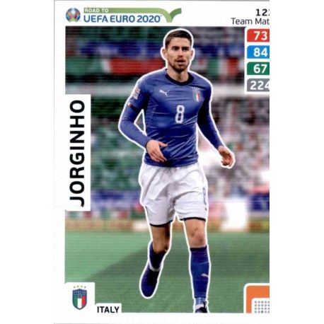 Jorginho Italy 123 Adrenalyn XL Road To Uefa Euro 2020