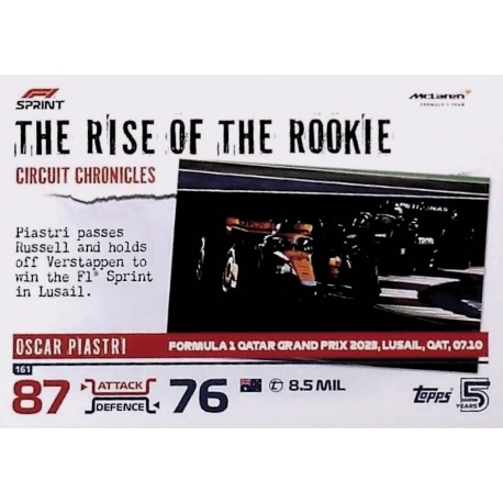 Oscar Piastri Qatar Circuit Chronicles 161