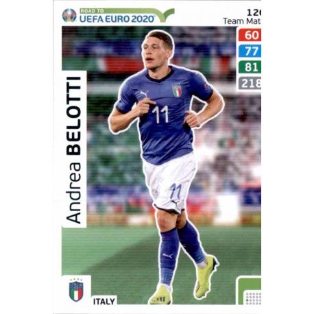 Andrea Belotti Italy 126 Adrenalyn XL Road To Uefa Euro 2020