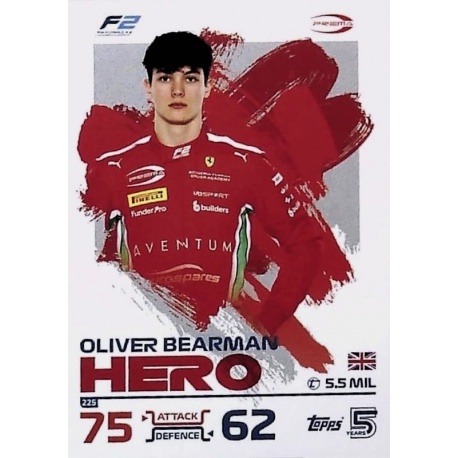 Oliver Bearman F2 Hero 225