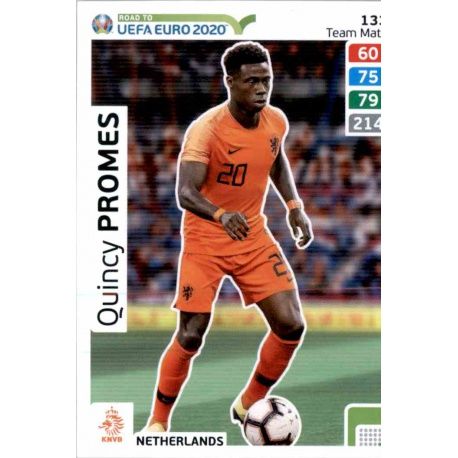 Quincy Promes Netherlands 133 Adrenalyn XL Road To Uefa Euro 2020