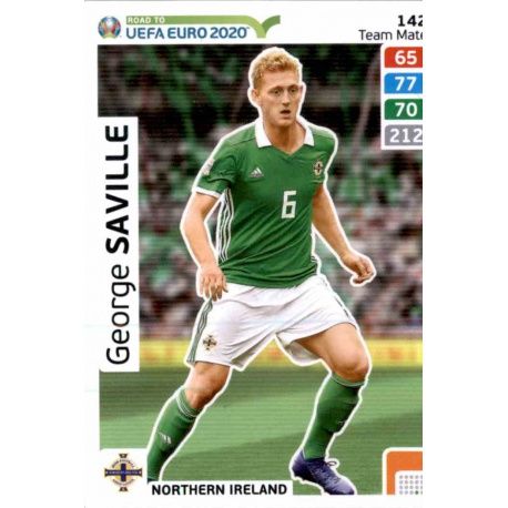 George Saville Northern Ireland 142 Adrenalyn XL Road To Uefa Euro 2020