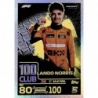 Offer Cards Lando Norris 100 Club F1 Turbo Attax 2024