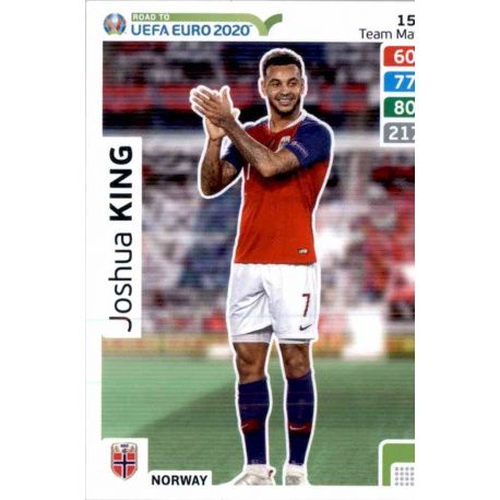 Joshua King Norway 153 Adrenalyn XL Road To Uefa Euro 2020