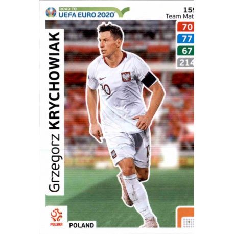 Grzegorz Krychowiak Poland 159 Adrenalyn XL Road To Uefa Euro 2020