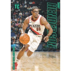 Scoot Henderson RC Portland Trail Blazers 117