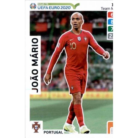 João Mário Portugal 167 Adrenalyn XL Road To Uefa Euro 2020