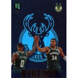 Giannis Antetokounmpo - Damian Lillard Synergy Milwaukee Bucks 222