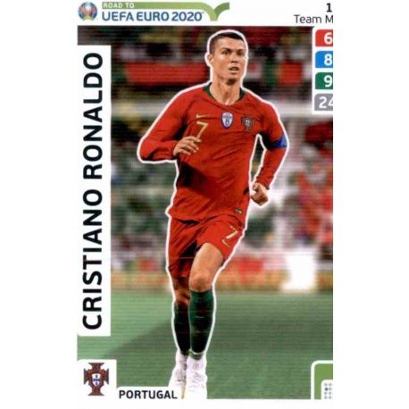 Cristiano Ronaldo Portugal 171 Adrenalyn XL Road To Uefa Euro 2020