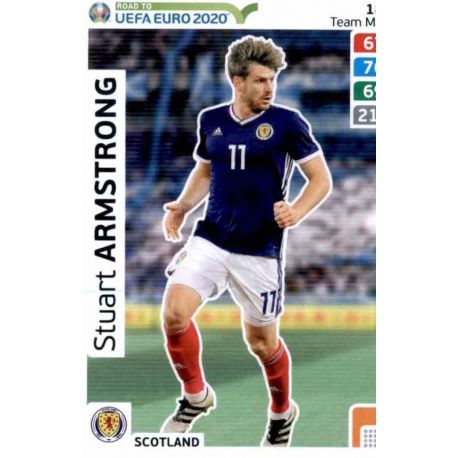 Stuart Armstrong Scotland 185 Adrenalyn XL Road To Uefa Euro 2020