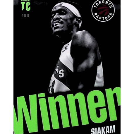 Pascal Siakam Winner Toronto Raptors 186