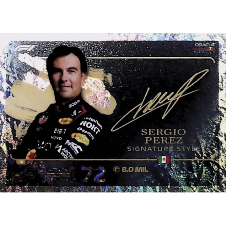 Sergio Perez Signature Style 18