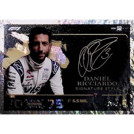 Daniel Ricciardo Signature Style 81